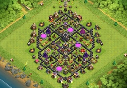 #0069 Diseño Farming para Ayuntamiento 9 by Alan Bravo Kill Zone TH9 Farming 