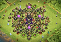 #0284 Diseño Farming para Ayuntamiento 9 Base Layout TH9