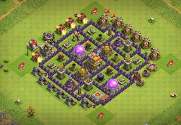 #0298 Diseño Para Ayuntamiento 7, TH7 Base Layout Farming