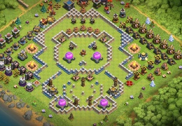 #0523 Fan Art: Oso Enojado Ayuntamiento 12, Angry Bear Base Layout TH12