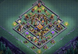 #0634 BH9 Base Layout Closed No Entrance, Diseño Sin Entradas Taller del Constructor 9