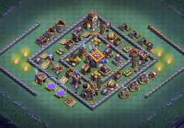 #0642 Nice BH9 Base Layout, Diseño Taller del Constructor 9 Entrada Troll