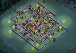 #0762 6,000 Trophies TOP Base Layout for BH9, 6,000 Copas Diseño Taller del Constructor 9