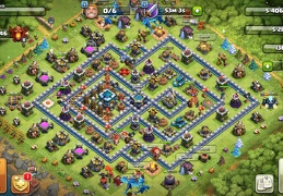 #1169 War and Trophy Base Layout TH13, Subida de Copas y Guerra