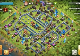 #1249 Trophy Island Base Layout for TH13, Subida de Copas Ayuntamiento 13