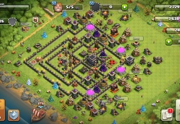 #1301 Farming and Trophy Base Layout TH9, Protect Dark Elixir, Proteger Elixir Oscuro
