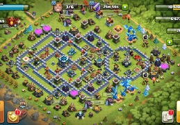 #1411 Trophy Base Layout TH13, Legend League, Subida de Copas Ayuntamiento 13