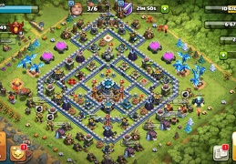 #1412 Trophy Base Layout TH13, Legend League, Subida de Copas