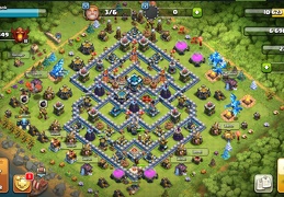 #1414 Trophy Base Layout TH13, Subida de Copas Ayuntamiento 13