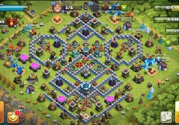 #1415 Trophy Base Layout for TH13 Legend League, Subida de Copas Ayuntamiento 13