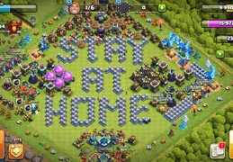 #1442 Fan Art: Stay at Home Base Layout for TH13, CODVID19 Coronavirus