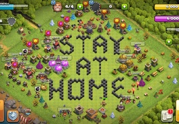 #1447 Fan Art: Stay at Home Base Layout for TH9, CODVID19 Coronavirus